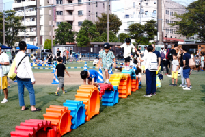 移動式遊具と移動式あそび場（千葉大学＋SSK)